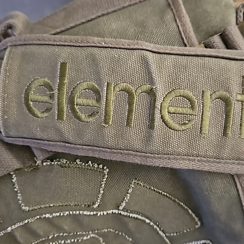 Element Vintage Messenger Bag, olive green, great condition - Picture 3 of 10